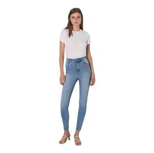 NWT Rolla’s Eastcoast Ankle High Rise Skinny Jeans ~ Stacey Blue